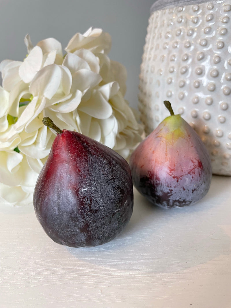 Realistic faux fig fruit