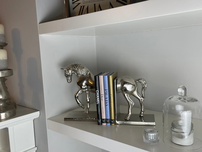 Set of horse bookends